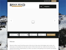 Tablet Screenshot of brianheadcondoreservations.com